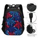 thumbnail image 3 of Balery Red White Blue Fireworks Mochila con carga USB para hombre y mujer - Mochila impermeable y antirrobo para laptop con puerto USB para viajes, trabajo, 3 of 7