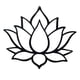 thumbnail image 1 of Wosthever Metal Lotus Flower Wall Sign Flower Wall Signs for Home Bedroom Decor Decoración del hogar, 1 of 1