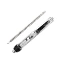 thumbnail image 1 of QUICKO 150~450℃ 72W Handheld Portable Temperature Adjustable Mini Electric Soldering Iron With OLED Digital Display Transparent Cover, 1 of 8