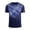 T-Dark Blue, variant on T Shirts For Man Adult Referee Shirt V Neck Striped Sweatshirt Short Sleeved Top Classic Clothing Wine Xl