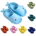 thumbnail image 4 of Zapatillas Impermeables De Tiburón De Dibujos Animados Para Niños, Sandalias Antideslizantes, Zapatillas De Casa De Playa De Verano Para Caminar En El Baño Del Jardín Yuarrent AP007364-05, 4 of 6