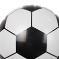 thumbnail image 2 of Jiaroswwei 5Pcs Round Foil Football Soccer Balloon Bar Birthday Supply Party Mall Decor, 2 of 5