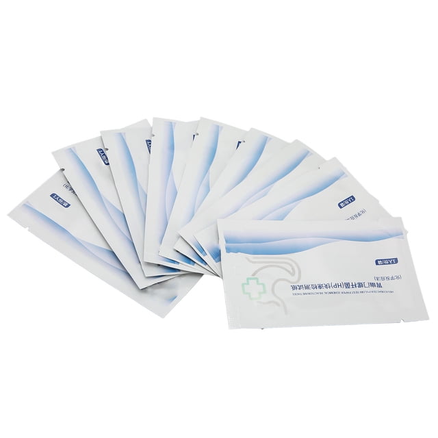Tarjeta de prueba de Helicobacter Pylori tira de detección de salud intestinal 10 piezas palillo de dientes resultado rápido compacto para uso doméstico ANGGREK Otros