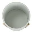 thumbnail image 5 of Gianna Modern White Metal Planters (Set of 2), 5 of 6