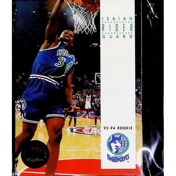 1993-94 SkyBox Premium NBA Minnesota Timberwolves Team Set Includes Rookies (Hand Collated) of 10 Cards: 115 Thurl Ba Near Mint or Better Condition