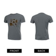 thumbnail image 2 of Coolnut Womens T Shirts Fashion Tops, Cartoon Basketball Women's Basic Short Sleeve Tees, Grey Lightweight Casual Summer Clothes, 2XL, 2 of 6
