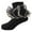 Black, variant on REDARER Toddler Girls' Ankle Socks with Pearl-Trimmed Lace Ruffle Soft Cotton Non- Floor Socks for Dress Up & Formal Occasions,1-3 Years