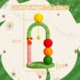 thumbnail image 2 of ZephyPaws 29in Christmas Cat Scratching Post,Candy Cane Cat Trees for Adult Cats,Cute Toy Kitten Kitty Sisal Scratcher with Teaser Ball,Green Red, 2 of 8