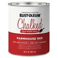 thumbnail image 2 of (2 pack) Farmhouse Red, Rust-Oleum Chalked Ultra Matte Paint, 30 oz., 2 of 4