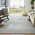 thumbnail image 2 of SAFAVIEH Marbella Lorenzo Striped Area Rug, Charcoal/Ivory, 10' x 14', 2 of 10