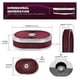thumbnail image 3 of Car Oval Air Cleaner Filter for 5-1/8Inch Interface Neck Red, 3 of 5