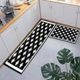 thumbnail image 2 of Dainzusyful Bathroom Rugs Rug Kitchen Printed Non-Slip Carpet Scandinavian Style Absorbent Home Floor Mat Door Mat Kitchen Rugs, 2 of 4