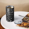 thumbnail image 3 of 20oz Coffee Tumblers Black White Star Moon Pattern Stainless Steel Vacuum Insulated Travel Tumbler Coffee Cups Mug with Lid and Straw with Cleaning Brush for Cold & Hot Drinks, 3 of 5