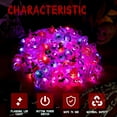 thumbnail image 3 of 50 Pcs Halloween LED Flash Light up Rings Halloween Rings Halloween Treat Bag Stuffers Halloween Party Favors Halloween Toys in Bulk for Halloween Goodie Bag Fillers Stuffers Gifts Decoration, 3 of 6