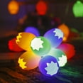thumbnail image 1 of 1 PCS Resurrection Festival Lamp Jewelry 3D Egg Resurrection Festival Easter String Lights Indoor Short Indoor Rope Lights for Bedroom 8ft Christmas Lights Multicolo Wire Wire Curtain Lights And, 1 of 3