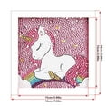 thumbnail image 2 of Diamond Painting Kit, Pink Horse 5D Diamond Painting Starter Set Easy and Fun DIY Craft Kit Perfect for Beginners' Creative Art Activities 7.09 x 7.09 in, 2 of 8