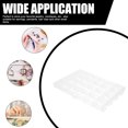 thumbnail image 2 of MasteelfCA Beads Storage Case Transparent Jewelries Container DIY Art Craft Accessory Organizer(24 Grids), 2 of 8