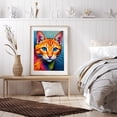 thumbnail image 6 of Diamond Art Kit for Adults, Vibrant Colorful Cat Portrait Diamond Painting for Adults Beginners, 5D DIY Diamond Art Painting Kits, Colorful Diamond Painting Craft for Home Decor 12x16, 6 of 7