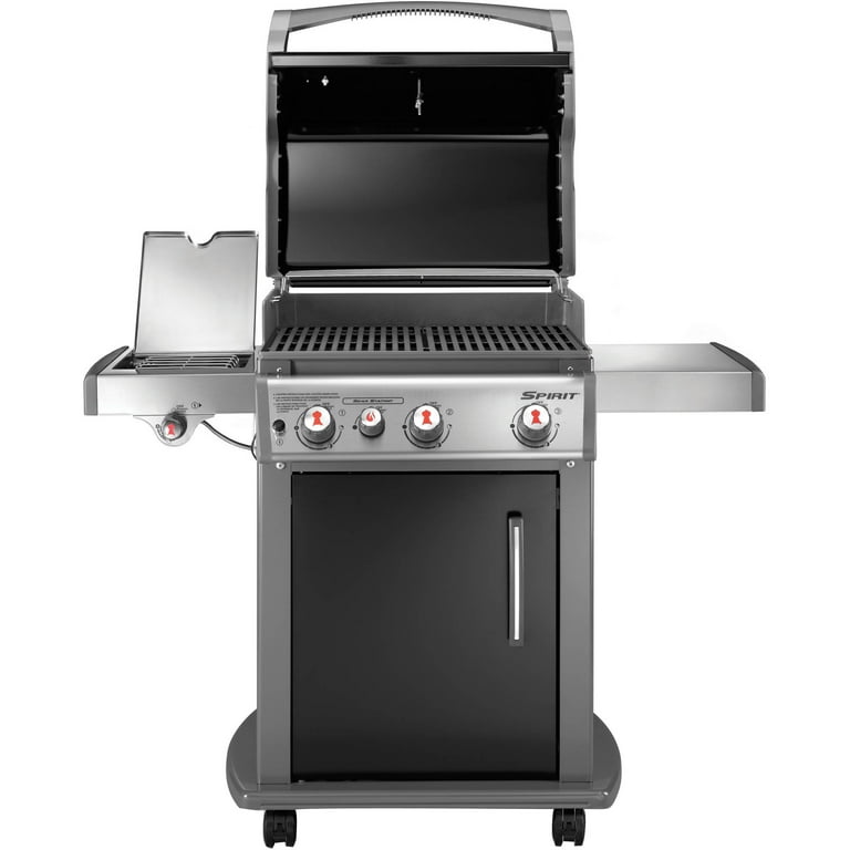 Weber Spirit E-330 BBQグリル Weber Spirit E-330 BBQ Gas Grill with Sear Station, Side