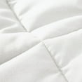 thumbnail image 3 of Exclusivo Mezcla Queen Comforter Set White, 3-Piece Solid Comforter Duvet Insert with Corner Tabs, Lightweight Bedding Down Alternative Comforter for All Seasons, 3 of 7