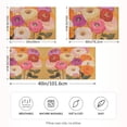thumbnail image 2 of Yayeee Pillowcase Queen Size Set of 2 Satin Wrinkle Resistant Pillow Case, Abstract Floral, 2 of 8