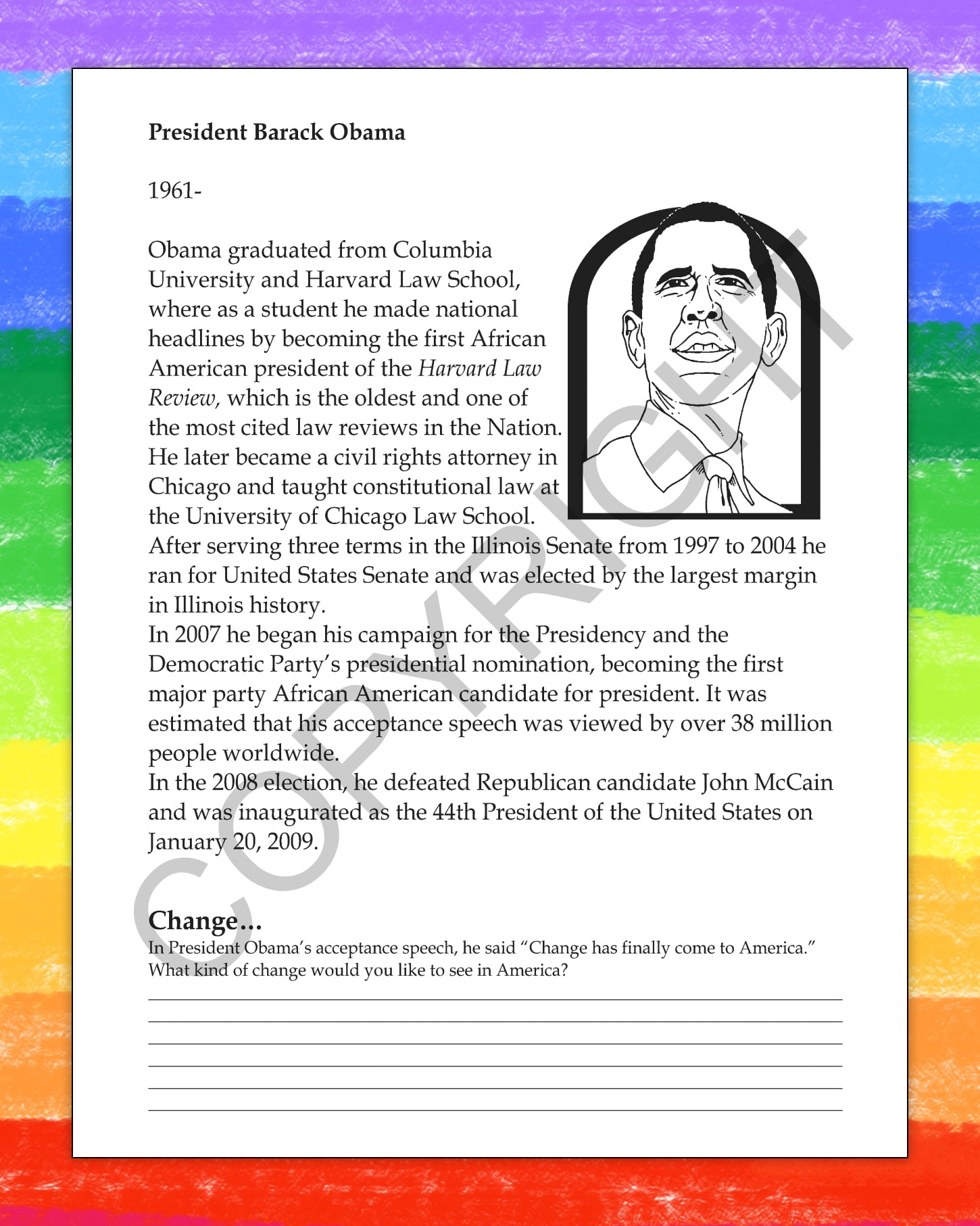 ZoCo: 25-Pack Black History Coloring & Activity Books