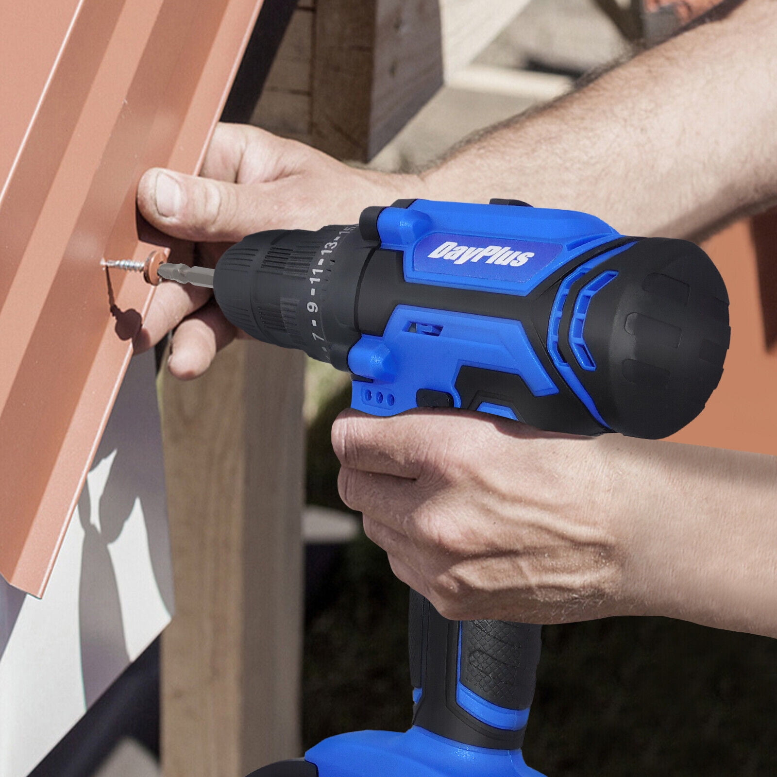 Dayplus Cordless Combi Drill Set with Impact Driver Liberia Ubuy