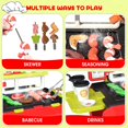 thumbnail image 4 of Juguete portátil para cocinar IMAXTOP Kids BBQ Grill Playset, 4 of 8