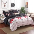 thumbnail image 2 of Swanson Beddings Christmas 5pc Bedding Set: Duvet Cover, Two Pillowcases and Two Pillow Shams (King) (NO comforter included), 2 of 6