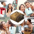 thumbnail image 5 of Cool Leopard Wearable Blanket Hoodies for Women Men Adults Warm Lightweight Bright Blue Eyes Leopards Hooded Blankets for Couch Bed Decor Birthday Gifts 50x60 Inch, 5 of 5