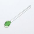 thumbnail image 3 of Vaso de borosilicato de té Agitador de café Espresso o agitador de té esterlina de Varilla de té Té Leche Sal Fi Verde Baoblaze cucharas de cafe, 3 of 8