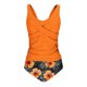 thumbnail image 5 of Karight Women's Tankini Swimsuits Two Piece Ruched Tummy Control Bathing Suits with High Waisted Bottom Modest Swimwear, 5 of 5