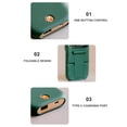 thumbnail image 2 of Ventilador Portátil de Cuello con USB Recargable, Plegable y Ajustable, Ideal para Viajes, Oficina y Actividades al Aire Libre, Color Verde, Batería de 3000mAh, 3 Velocidades y Soporte para Teléfono, 2 of 6