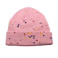 thumbnail image 2 of Nooxsoe Women's Cable Knit Beanie Hat Cozy Hat Knitted Beanie Ski Hats for Women Seamless Beanie Cap Chunky Oversized Hat Winter Warm Bonnet Ribbed Cuffed Snow Ski Cap Winter Hat Womens Hats Pink M, 2 of 4