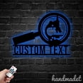 thumbnail image 3 of Handmadetneonsign Scientist Metal Wall Art, Scientist Metal Sign Wall Decor, Scientist Metal Decor, 3 of 5