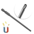 thumbnail image 3 of 11pcs Torx Screwdriver Bit Set Hex Security Magnetic Head 100MM Extra Long, 3 of 6