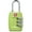 Green, variant on Convenient Travel Lock Shatter Resistant Construction Combination Lock For Frequent Flyers And Family Vacations