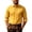 Yellow, variant on Bosfbaoi Shirts for Men Long Sleeve Pleated Front Button Down Oktoberfest Dress Shirts
