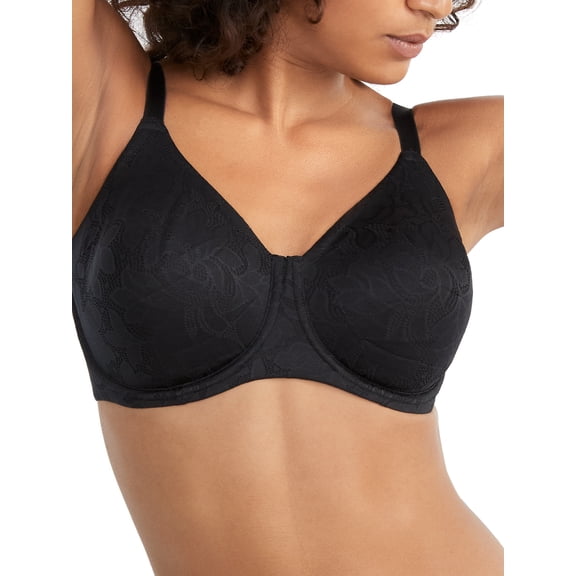 Dominique Women’s Jacqueline Jacquard Minimizer Bra #7018 – Seamless Full Figure Underwire Lingerie for Women