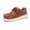 XFQ628Brown, variant on Apakowa Kids Boys Girls Slip-On Casual Loafers Walking Shoes Comfortable & Lightweight (Color : Beige, Size : 1 Little Kid)