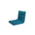 thumbnail image 2 of Luxury Bedding FRC2748-US Urban  Microfiber Modern Contemporary Armless Quilted Recliner Chair Case - Dark Blue, 2 of 5