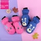 thumbnail image 2 of Guantes de esquí de invierno para niños de 3 a 10 años con dibujos animados de nieve, cálidos, resistentes al viento y al agua, de algodón grueso y con los dedos, para niños y niñas, 2 of 6