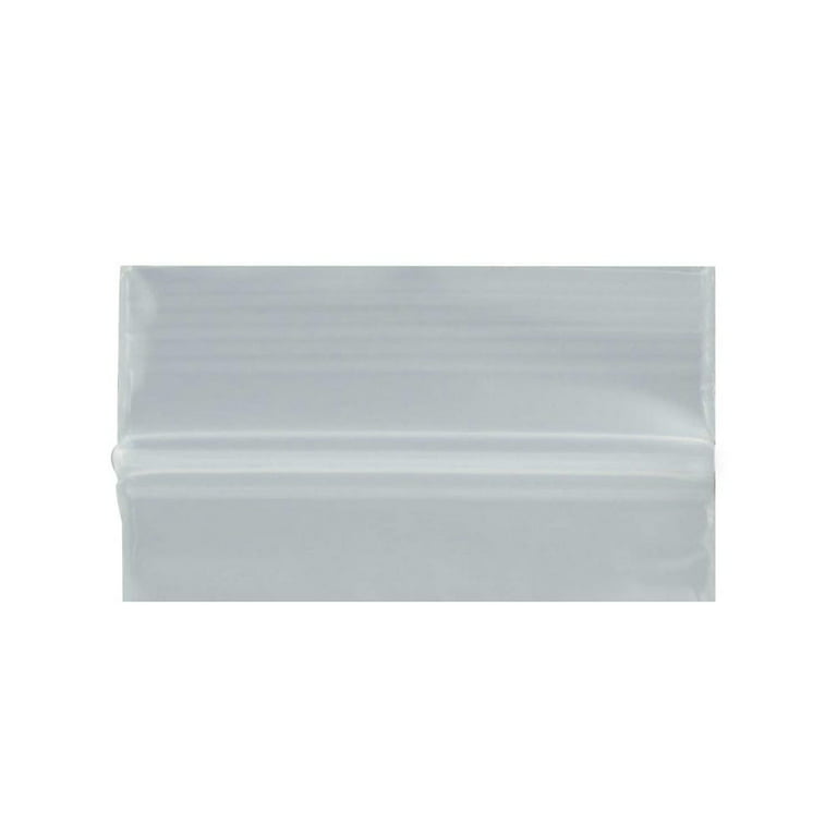 Bag Tek 2 Gallon Freezer Zip Bags, 1000 Disposable Zipper Pouch Bags - Double Zipper, Greaseproof, Clear Plastic Freezer Bags, with Write-On-Label, Fo
