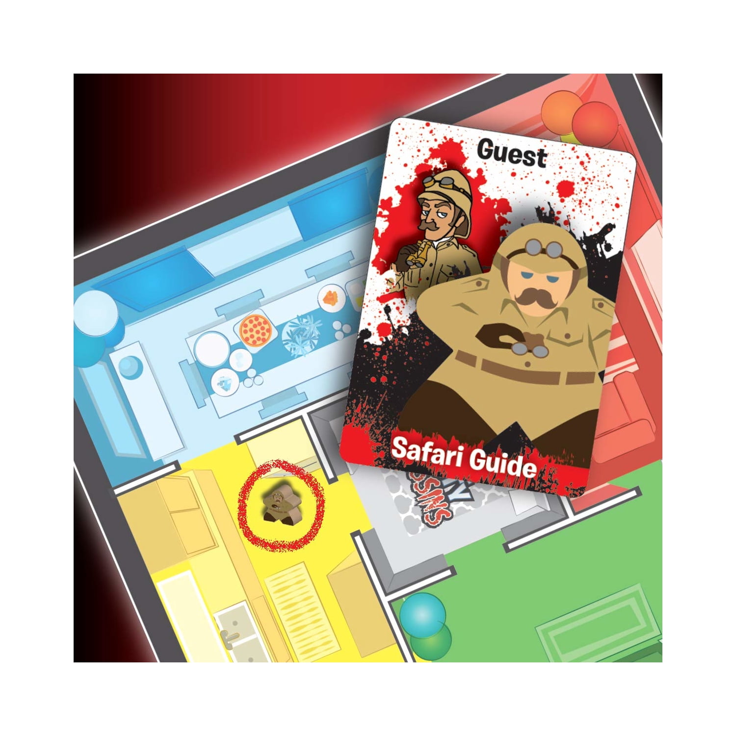 Playroom Entertainment Costume Party Assassins Strategy Game