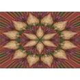 thumbnail image 1 of Ahgly Company Indoor Rectangle Patterned Bronze Brown Area Rugs, 7' x 9', 1 of 6
