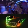 thumbnail image 4 of Led Luminous Glasses For Adults,led Visor Glasses In 7 Colors,color Luminous Glasses, 4 of 5