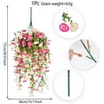 thumbnail image 2 of Your Home Style Lifelike Morning Glory Silk Hanging for Every Room Nurturing, 2 of 5