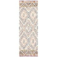 thumbnail image 5 of SAFAVIEH Aspen Jessamine Geometric Hexagons Wool Area Rug, Ivory/Rust, 5' x 8', 5 of 10