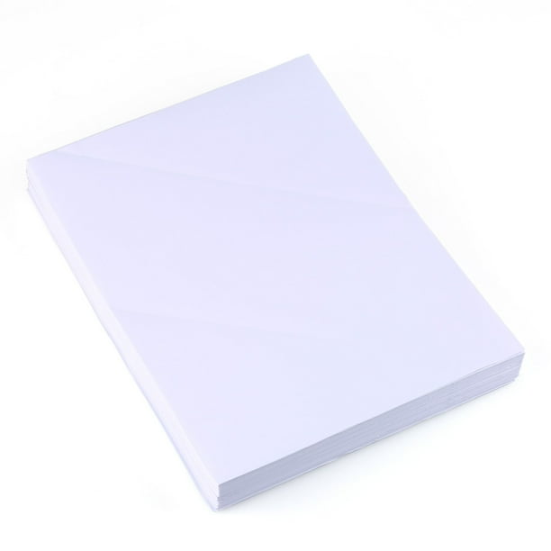 75 Full Sheet 8.5 x 11 in Shipping Sticker Paper Adhesive Labelsfor Laser / Inkjet Printers ...