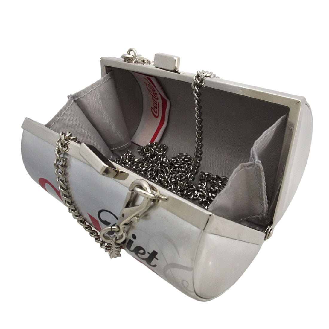 Women's Licensed Diet Coke Can Evening Bag Coca-Cola Clutch Style Handbag